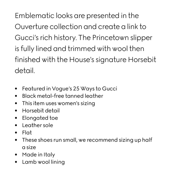 Gucci Princetown shearling leather mules - Picture 3 of 7